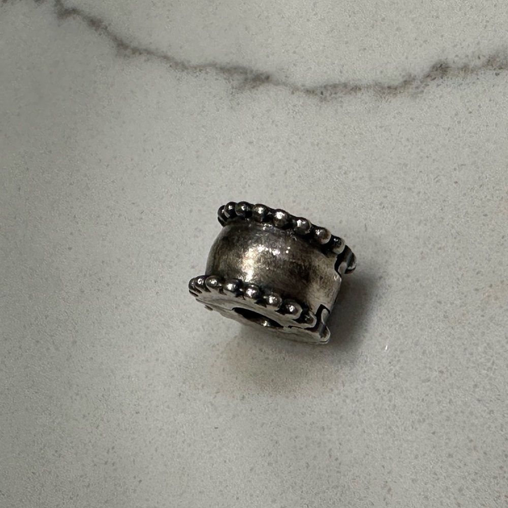 Pandora S925 ALE Sterling Silver Edge Clip Stopper